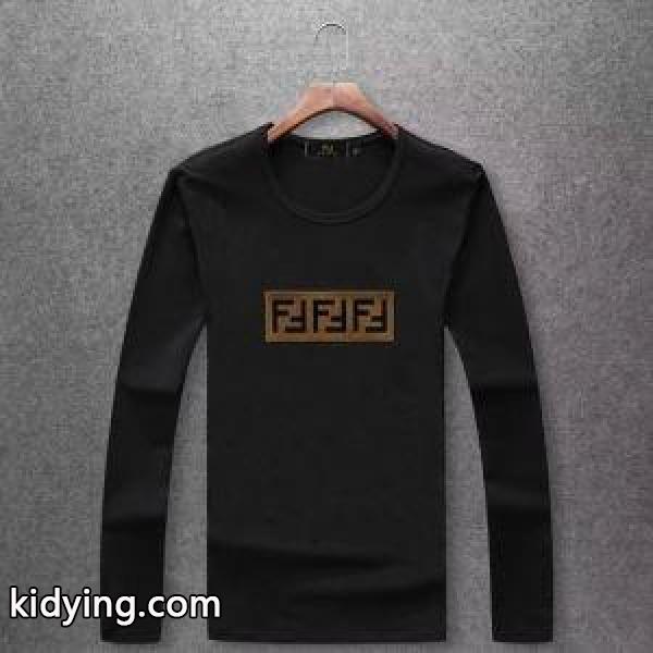 流行スタイル2019春夏新作 春夏大活躍人気アイテム フェンディ FENDI 長袖Tシャツ 4色可選_フェンディ FENDI_ブランド コピー 激安(日本最大級)-0