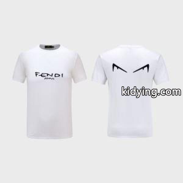 多色可選 半袖Tシャツ 1枚でグッと華やかに フェンディオシャレな軽やかさで魅力 FENDI_フェンディ FENDI_ブランド コピー 激安(日本最大級)-2