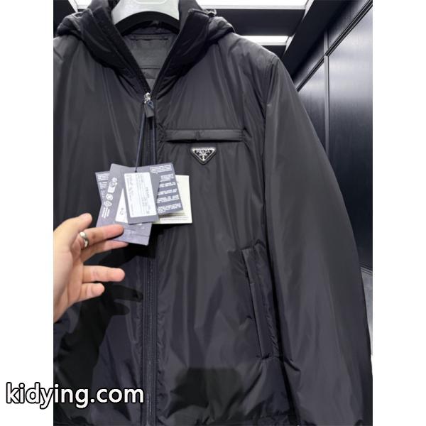 2025-2026最新☆Prada Re-Nylon プラダダウンジャケットコピーおしゃれ高級感抜群保温性抜群-4