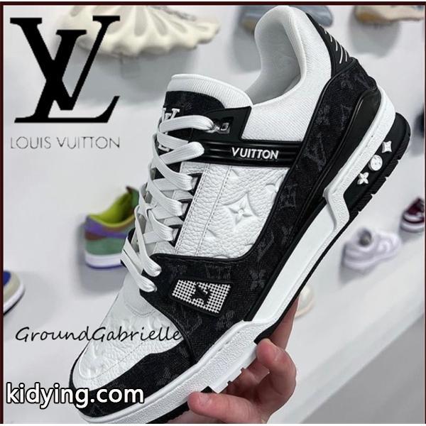 ルイ ヴィトン LOUIS VUITTON 春夏 高品質 人気 スニーカー すべり防止ブランド コピー 激安(日本最大級)-0