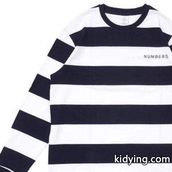 Numbers(ナンバーズ) x RHC Ron Herman(ロンハーマン) STRIPED LS TEE (長袖Tシャツ) NAVY 202-000975-057+【新品】(TOPS) :18082910:essense - 通販ショッピング-0