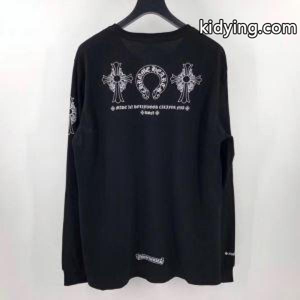 2色可選 長袖 /ロンT トレンドコーデを格上げ クロムハーツ CHROME HEARTS 春夏ならではのコーデに_クロムハーツ CHROME HEARTS_ブランド コピー 激安(日本最大級)-0