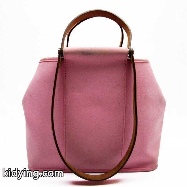 エルメス HERMES ハンドバッグ ショルダーバッグ トートバッグ カバックPM キャンバスxレザー ピンク 定番人気 :h17581:ブランドバリュー - 通販ショッピング-0