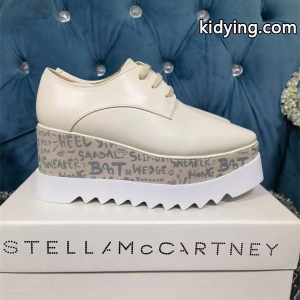 プリント 厚底シューズ ベージュ シンプル 洗練 STELLA McCARTNEY ステラマッカートニー コピー-4