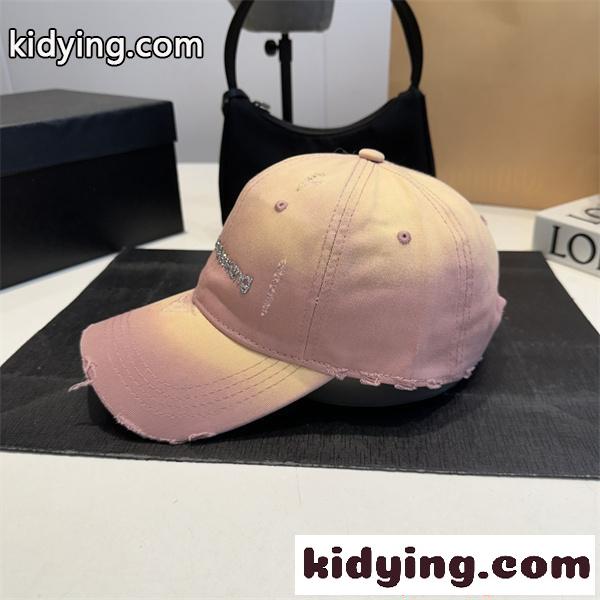 アレキサンダーワン コピー キャップ Alexander wang グラデーションカラー ダメージ 個性派 トレンド小物-1