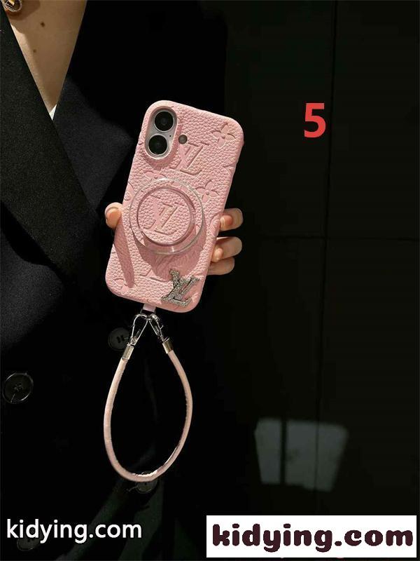 LOUIS VUITTON スマホケース リング付き 高級感デザイン ルイヴィトン コピー 落下防止 おしゃれ-4