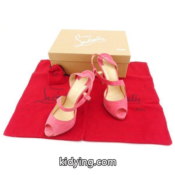 ルブタン Christian Louboutin サンダル ピンク レディース 未使用品 中古 Sandals :Y3796:ブランドデポTOKYO - 通販ショッピング-0