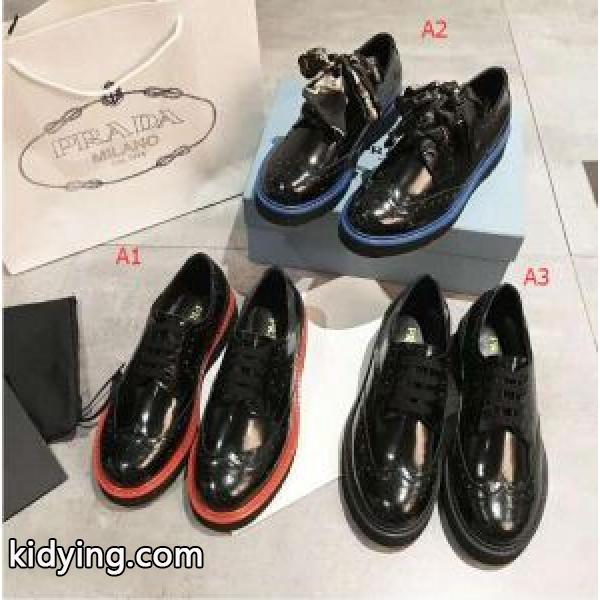 魅力をプラス ローヒール 多色可選 プラダ PRADA 2018【SALE!】上品でファッション_パンプス_レディースファッション_スーパーコピーブランド激安通販 専門店-0
