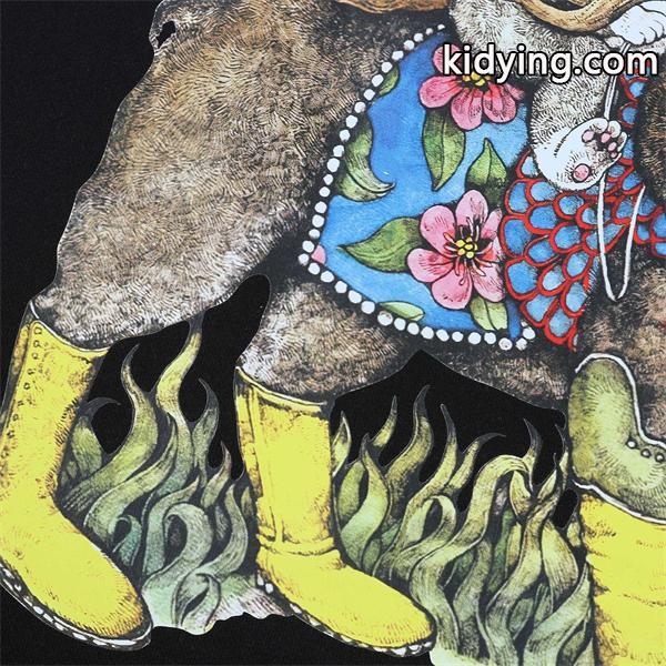 GUCCI グッチ コピー アートモチーフ パーカー ホワイト 温もり 個性的 ナチュラル-7