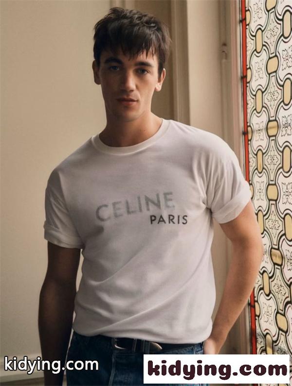 ☆エレガント☆CELINE セリーヌ 半袖tシャツコピー2026トレンド新作☆ユニセックス柔らかい生地-3