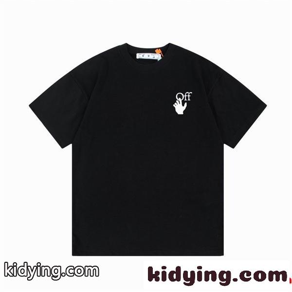 オフホワイト ファッション コピーOff-White新作入荷定番高級感無地半袖tシャツ-0