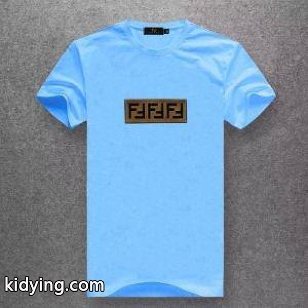 VIPSALE◆関税込 FENDI メンズ ブラウン ジャガード 半袖Tシャツ41887352フェンディ t シャツ コピー１０色展開-9