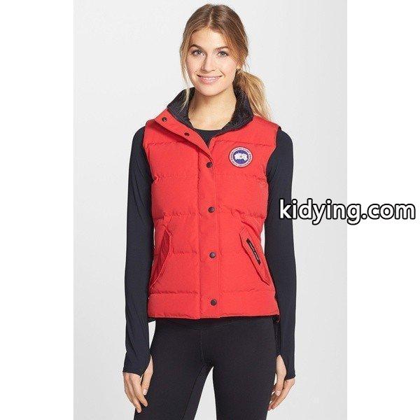 カナダグース ジャケット・ブルゾン レディース Canada Goose Freestyle Slim Fit Down Vest (Online Only) Red :36-29krcek1x6-11f7:asty-shop2 - 通販ショッピング-0