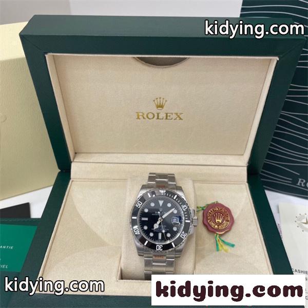 高評価継続 サブマリーナー ブラックダイアル ROLEX ロレックス スーパーコピー スサブマリーナー クラシック メンズ 自動巻き機械式 40mm 腕時計-0