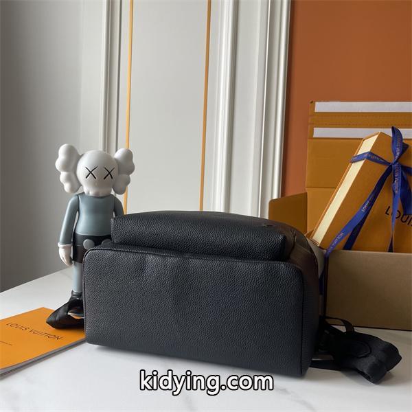 ライチ革ブラック Louis Vuitton バックパック ルイヴィトン コピー 15259 ユニセックス 実用-3