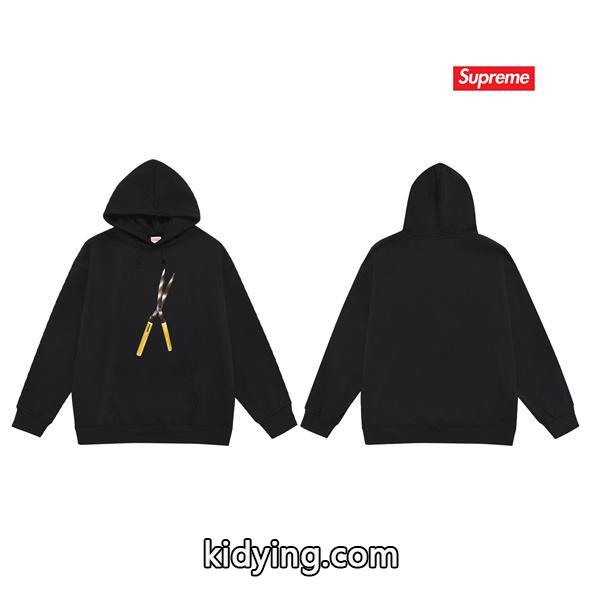 2025秋冬 厚手 グレー 売れ線 トレンド パーカー SUPREME シュプリーム コピー-1