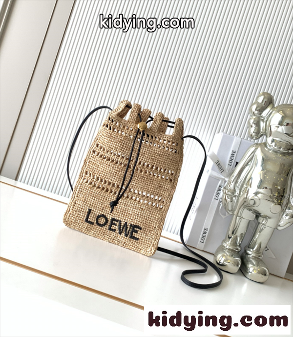 激安新作☆☆LOEWE Anagram Pebble ロエベショルダーバッグコピー2026トレンド旅行用-0