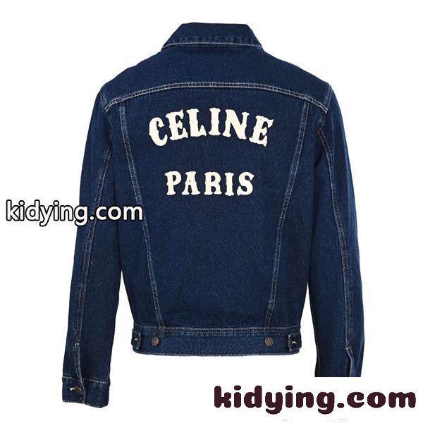 CELINE セリーヌ スーパーコピー 入手困難 2026新作 デニムジャケット 上質素材 カジュアル 定番モデル-2