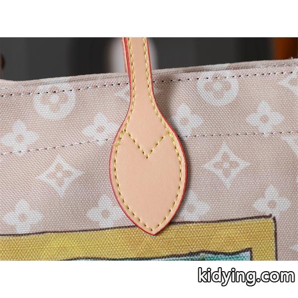 期間限定 アート魅力 柔らかフェミニン LOUIS VUITTON ルイヴィトン コピー キャンバストート-5