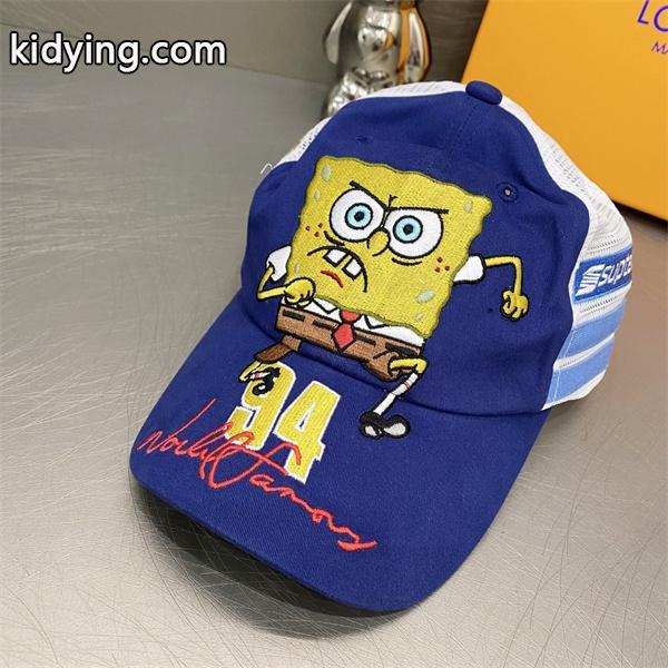 激安セール 2025秋冬流行色紹介 Supreme x SPONGEBOB SQUAREPANTS シュプリームキャップスーパーコピーブランド激安通販 専門店-4