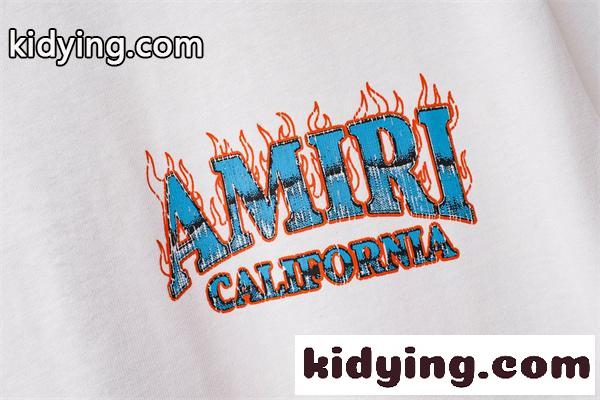 レタリングデザイン カジュアルテイスト 高評価アイテム AMIRI アミリ コピー 半袖Tシャツ 話題アイテム-9