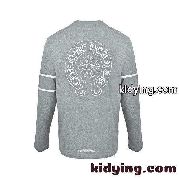 2026新作 N级品 Chrome Hearts クロムハーツ ロングTシャツ 33プリント クロスロゴ 長袖Tシャツ コットン クルーネック オーバーサイズ 人気アイテム-2