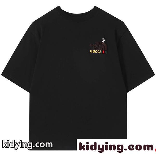GUCC1&The North Faceノースフェイスコピー Tシャツ メンズ 半袖 ブランド 春夏 新作 通販ショッピング-0