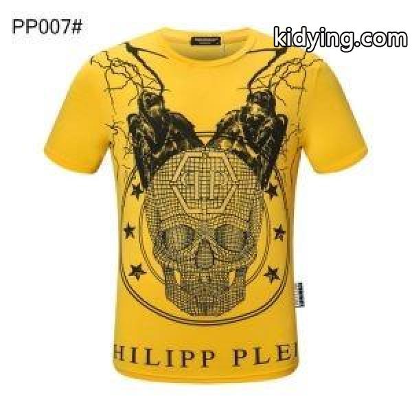 半袖Tシャツ 落ち着いたニュアンスコーデ 3色可選 フィリッププレイン PHILIPP PLEIN 毎日のおでかけが楽しむ_フィリッププレイン PHILIPP PLEIN_ブランド コピー 激安(日本最大級)-1
