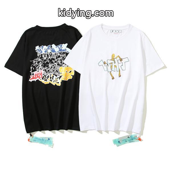 春夏に活躍するオフホワイト コピー、Off-Whiteの男性迷彩半袖 Tシャツ_Off-White オフホワイト_ブランド コピー 激安(日本最大級)-0