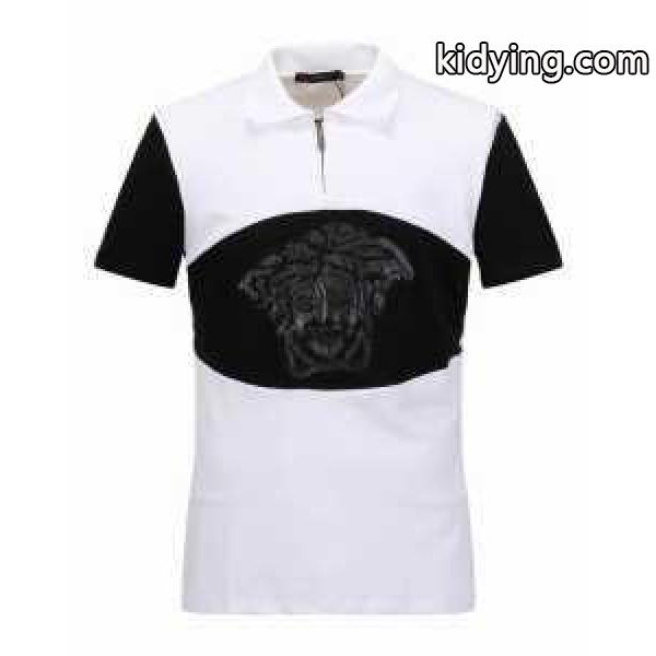選べる極上 17春夏 ヴェルサーチ VERSACE 豊富なサイズ 半袖Tシャツ_ヴェルサーチ VERSACE_ブランド コピー 激安(日本最大級)-1