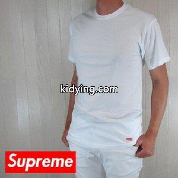 シュプリーム Supreme メンズ Tシャツ ボックスロゴTシャツ 男性 3枚組 HANES / SS18A23 TAGLESS TEES / ホワイトサイズ:S/M :key-20180707-007-012:madoricci - 通販ショッピング-0