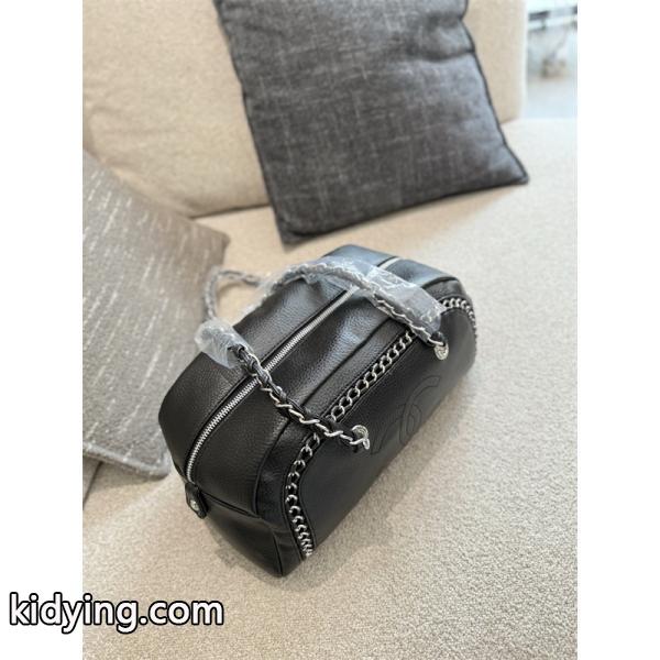 2025秋冬 シーズン限定 ブラック CHANEL シャネル 偽物 人気必須 ショルダーバッグ-5