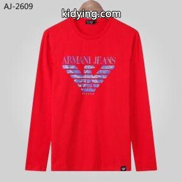 寒い季節にピッタリの一枚 長袖Tシャツ 秋冬超人気 3色可選 アルマーニ ARMANI 2018年秋冬最旬トレンド_アルマーニ ARMANI_ブランド コピー 激安(日本最大級)-2