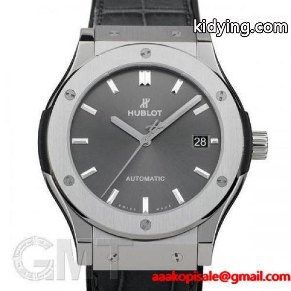 ウブロ クラシック フュージョン レーシング グレー チタニウム 45mm 511NX7071LR HUBLOT 【新品】【メンズ】 【腕時計】-0