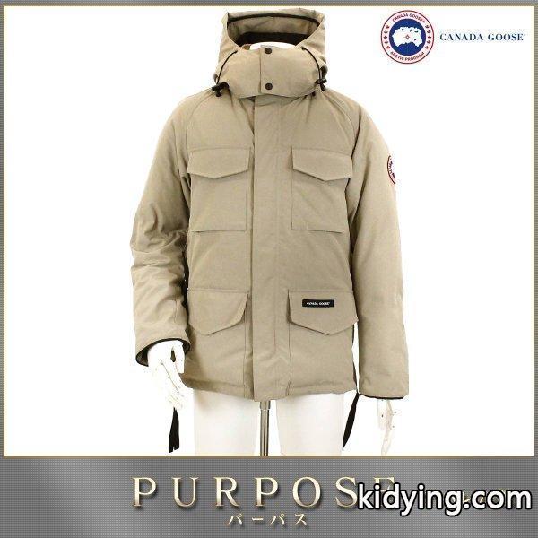 カナダグース CANADA GOOSE ダウン ジャケット カムループス フード付き ワッペン アウター ZIP ベージュ S/Pサイズ メンズ :90048067:PURPOSEパーパス・ヤフー店 - 通販ショッピング-0