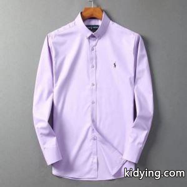 Polo Ralph Lauren 秋冬っぽいスタイルを作り出す 多色可選 ポロ ラルフローレン この秋におしゃれでかわいい着こなし シャツ_ポロ ラルフローレンPolo Ralph Lauren_ブランド コピー 激安(日本最大級)-3