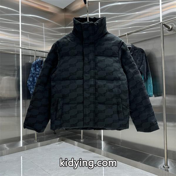 ブラック満載ロゴ テクノロジー風 BALENCIAGA バレンシアガ*グッチ スーパーコピー ダウンジャケット 秋冬おすすめ-0