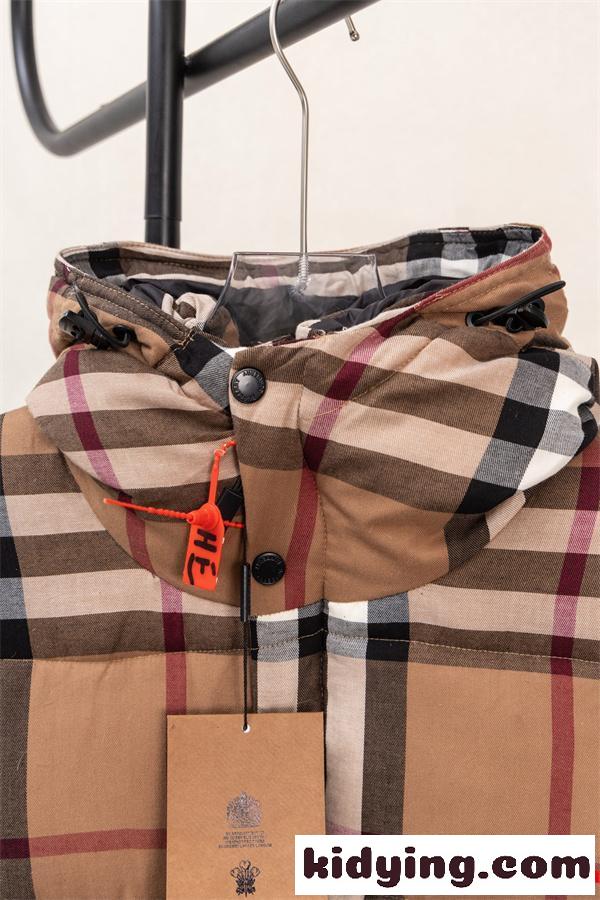 注目度抜群 チェック柄 BURBERRY バーバリー スーパーコピー 中綿ジャケット 上質-3
