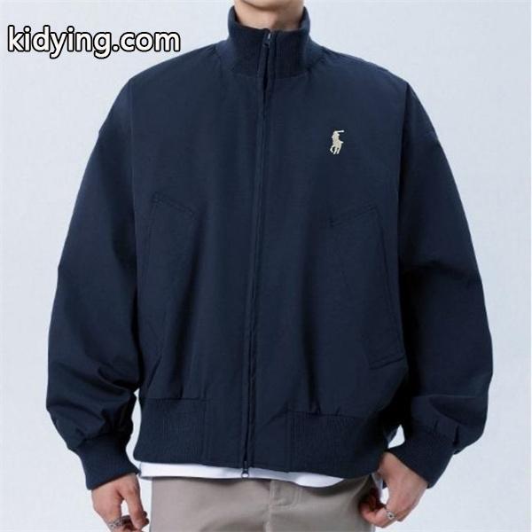 POLO RALPH LAUREN 偽物 秋冬日常多色 定番 ネイビー × ブラック × カーキ スタンドカラー ジャケット ポロラルフローレン-0