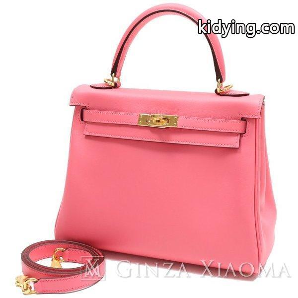 【新品】 HERMES エルメス ケリー25 スイフト ローズアザレ ゴールド金具 C刻印 ハンドバッグ 2018年新作 :147514:GINZA XIAOMAヤフーショッピング店 - 通販ショッピング-0