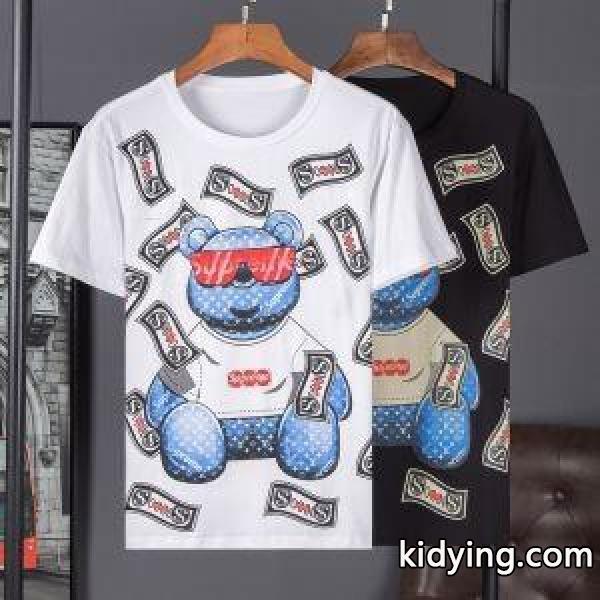 風合いが出る 定番商品 2色可選 2018春夏新作 半袖Tシャツ シュプリーム SUPREME 売れ筋！_シュプリーム SUPREME_ブランド コピー 激安(日本最大級)-0