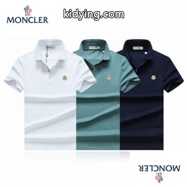 春から夏へ着まわせる MONCLER モンクレール ポロシャツ コピー メンズ 柔らかで快適な肌触り-0