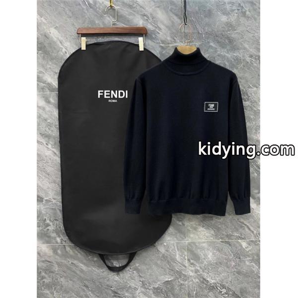 FENDI フェンディ コピー 2025秋冬先行・柔暖タッチ タートルニット 当店イチオシ-2