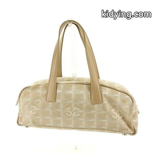 Chanel バッグ ハンドバッグ ニュートラベルライン ニュートラベルライン ベージュ シルバー レディース Bag 通販-0