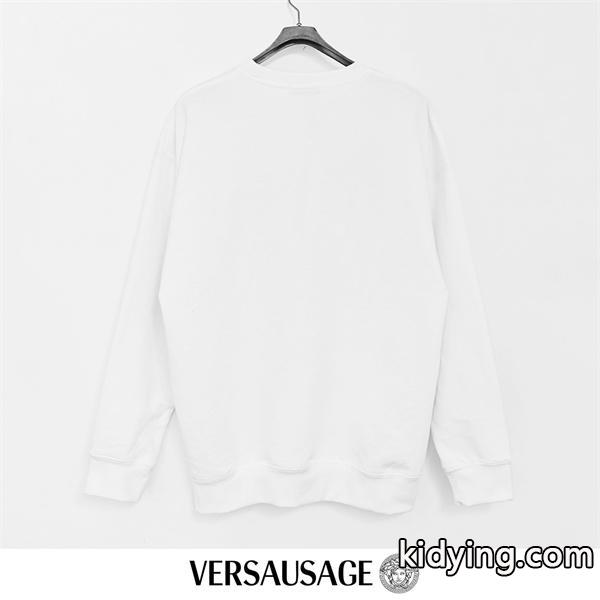 秋冬定番 ブラック スウェット クラシック 上品 新着 VERSACE ヴェルサーチ コピー-2