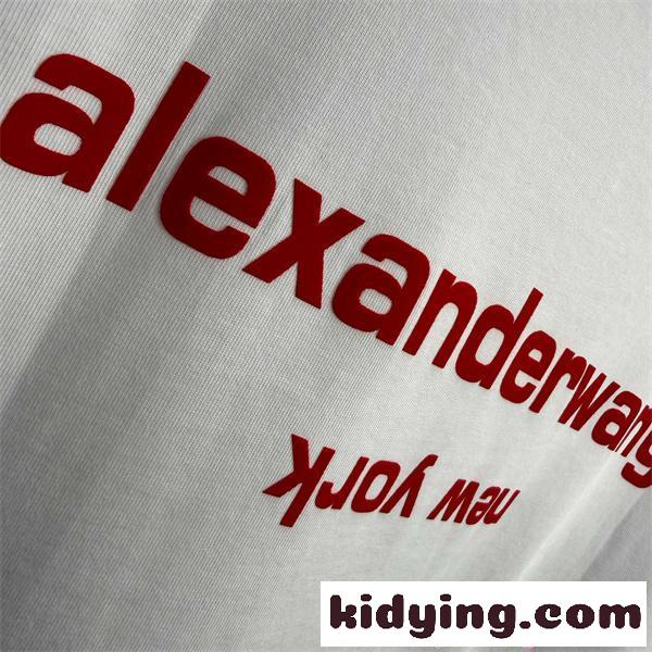 Tシャツ メンズ ワンポイント シンプル アレキサンダーワン コピー Alexander wang ストリート カジュアル-7