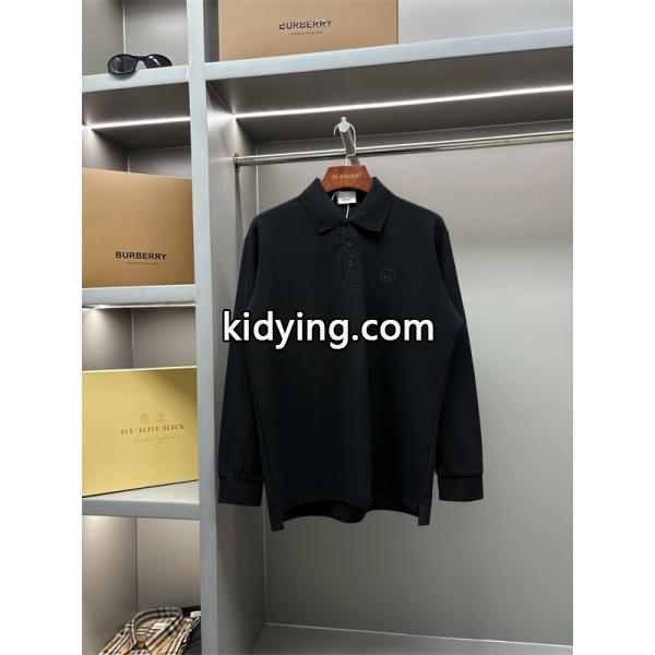 BURBERRY コピー 2025秋冬 メンズ ポロシャツ ホワイト シンプル＆スタイリッシュ-3