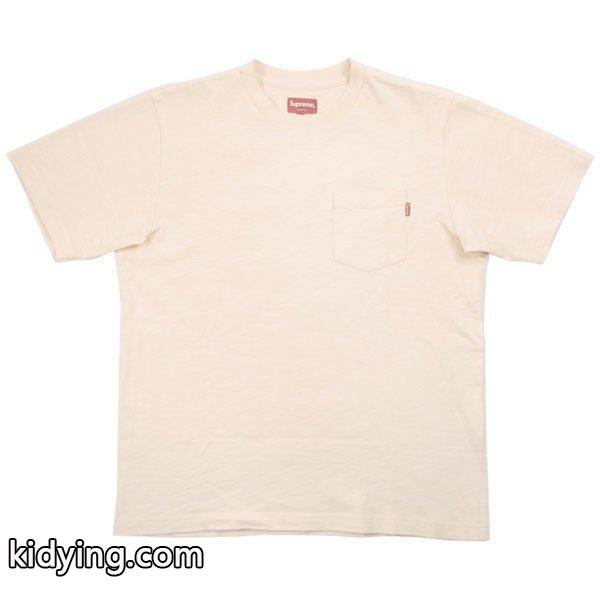 シュプリーム SUPREME 18SS Pocket Tee ポケット付きTシャツ ピンク 新品良い 通販-0