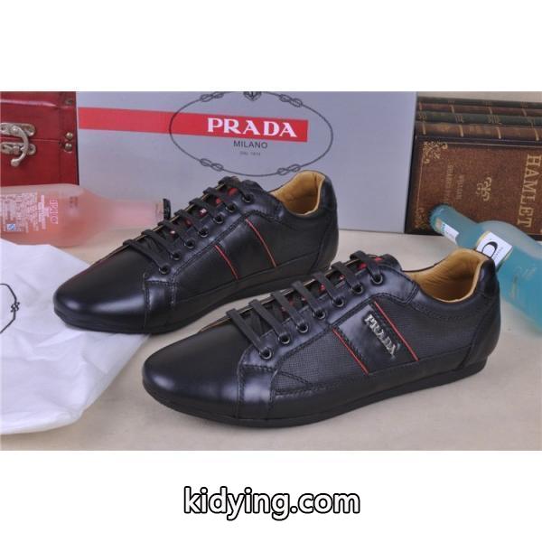 最新作 2013-14秋冬新作 PRADA プラダ スニーカー 靴 BLACK_スニーカー、靴_メンズファッション_スーパーコピーブランド激安通販 専門店-0