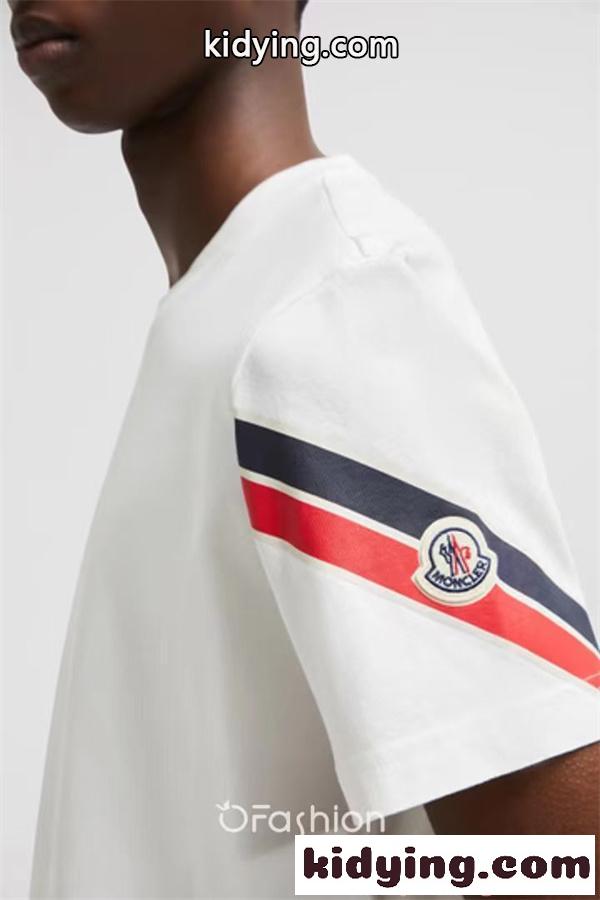 トレンド商品 MONCLER モンクレール コピー 半袖Tシャツ 柔らか生地 シンプル カジュアル-5